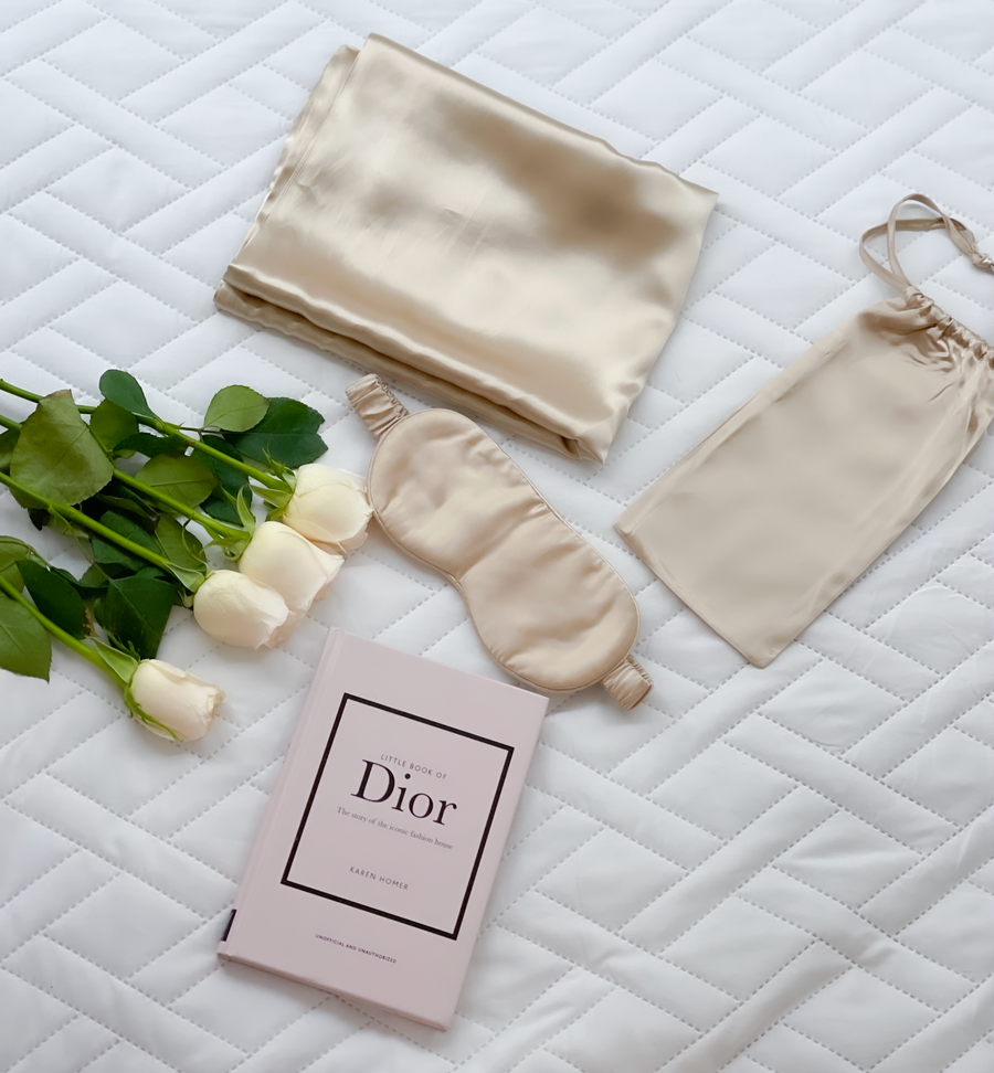 Colección Premium Cloud Lovers  (25 momme slip) Caramel
