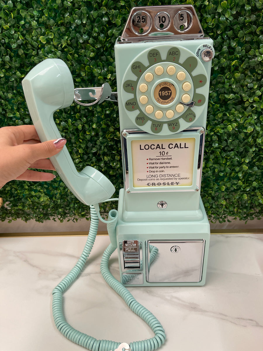 Telefono RETRO (Color aqua)